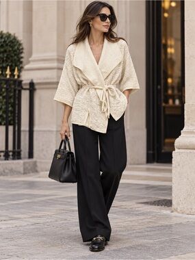 Max Mara wrap cardigan size M